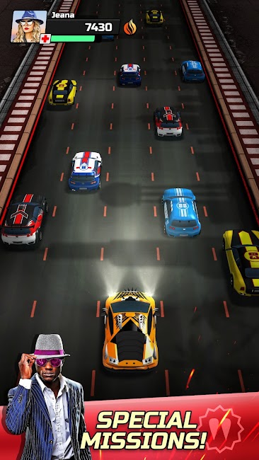 caractéristiques du jeu Chaos Road Combat Racing Mod Apk Android