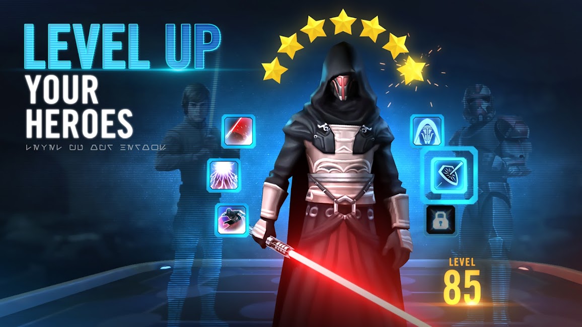 Quelques caractéristiques de Star Wars: Galaxy of Heroes Mod Apk